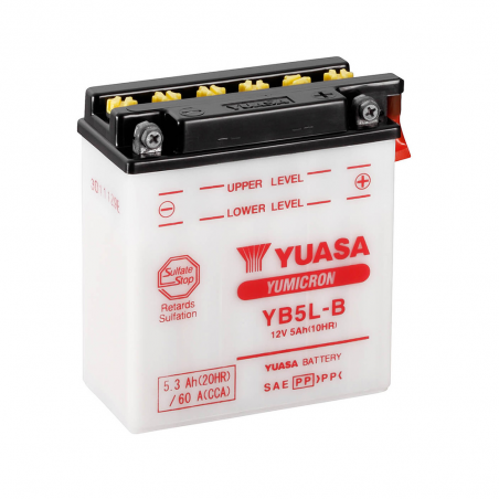 YUASA BATTERY YB5L-B Combipack (con electrolito) 61355