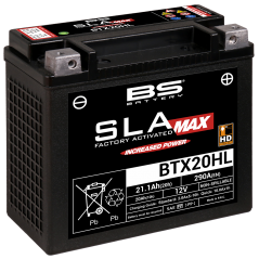 BS BATTERY BATERIA SLA MAX BTX20L (FA) 37946