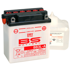 BS BATTERY YB3L-A 12V with Lead-Acid Technology for Motorcycles and More 14865