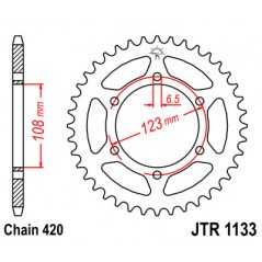 Ring, transmission, rear