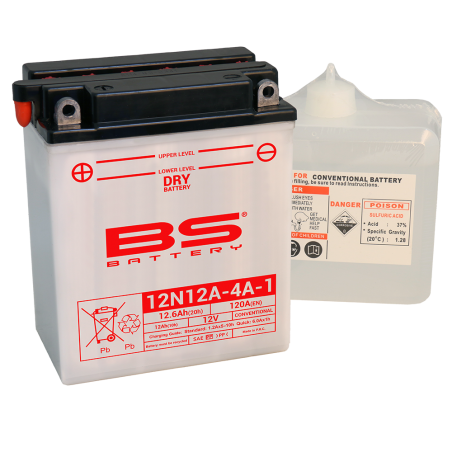 BS BATTERY BATERIA 12N12A-4A-1 14849