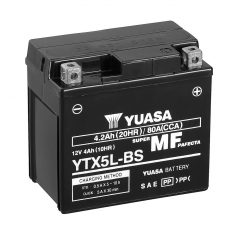 YUASA Batería YTX5L-BS Combipack de para reemplazar modelos convencionales 61318