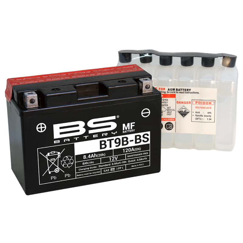 BS BATTERY BATERIA BT9B-BS 15244