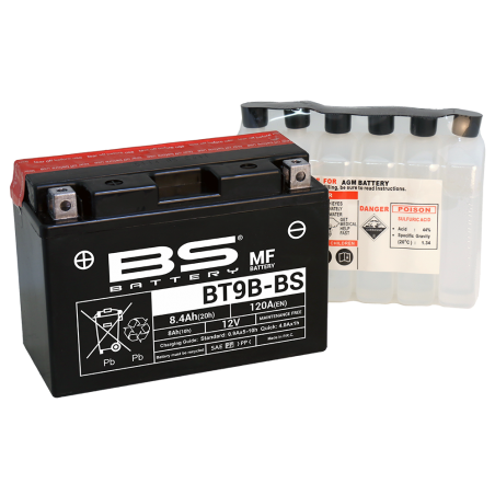 BS BATTERY BATERIA BT9B-BS 15244