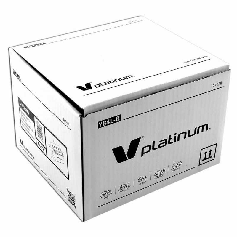 V PLATINUM Batería YB4L-B - Alta calidad y rendimiento 5978