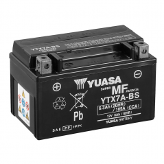 YUASA BATERIA YTX7A-BS Combipack (con electrolito) 61321