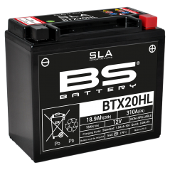 BS BATTERY BATERIA SLA BTX20HL (FA) 35840