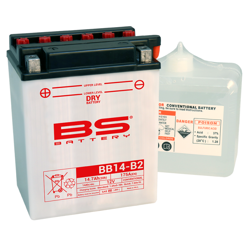 BS BATTERY YB14-B2 14860