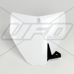 UFO Portanúmeros delantero blanco HU03355-041 41276