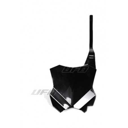 Black front number plate KA04738-001