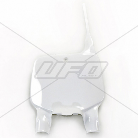 UFO Portanúmeros delantero KA03701-047 Color Blanco 47190