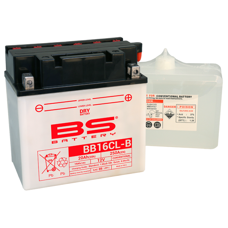 BS BATTERY BB16CL-B fresh pack 29419