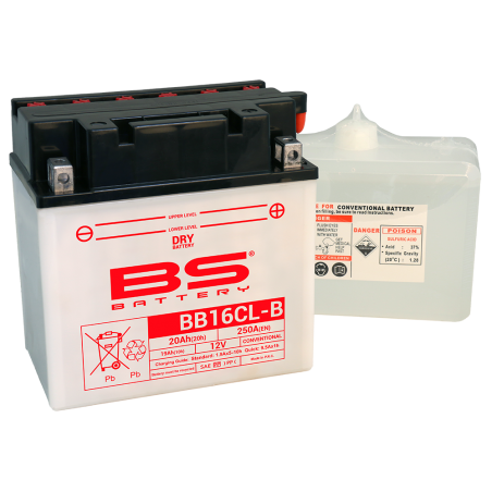 BS BATTERY BB16CL-B fresh pack 29419