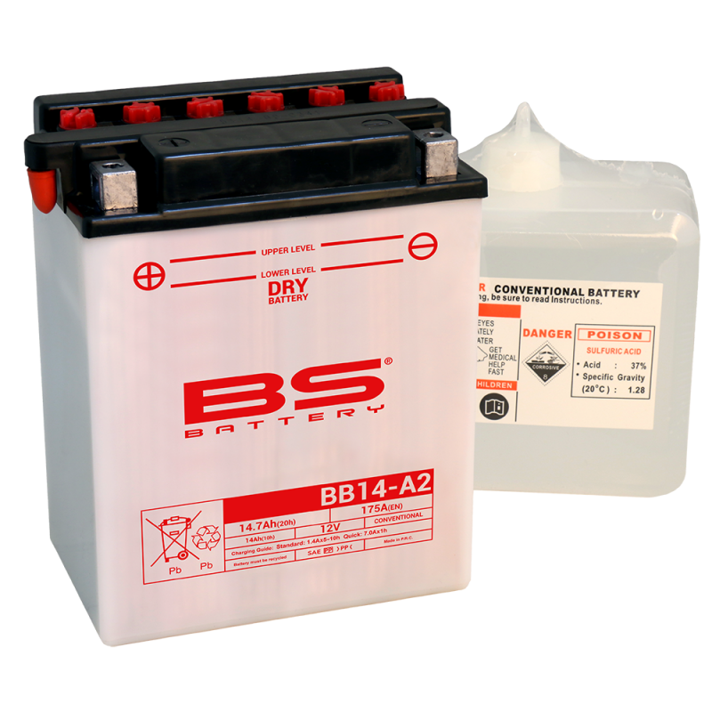 BS BATTERY YB14-A2 14861