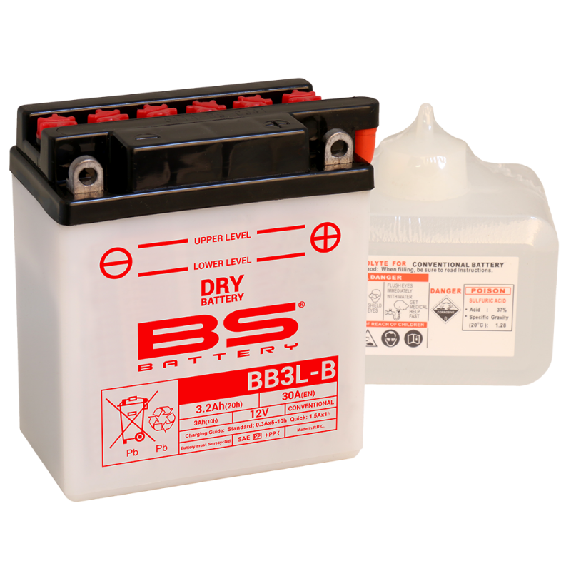 BS BATTERY BATERIA BB3L-B 15236