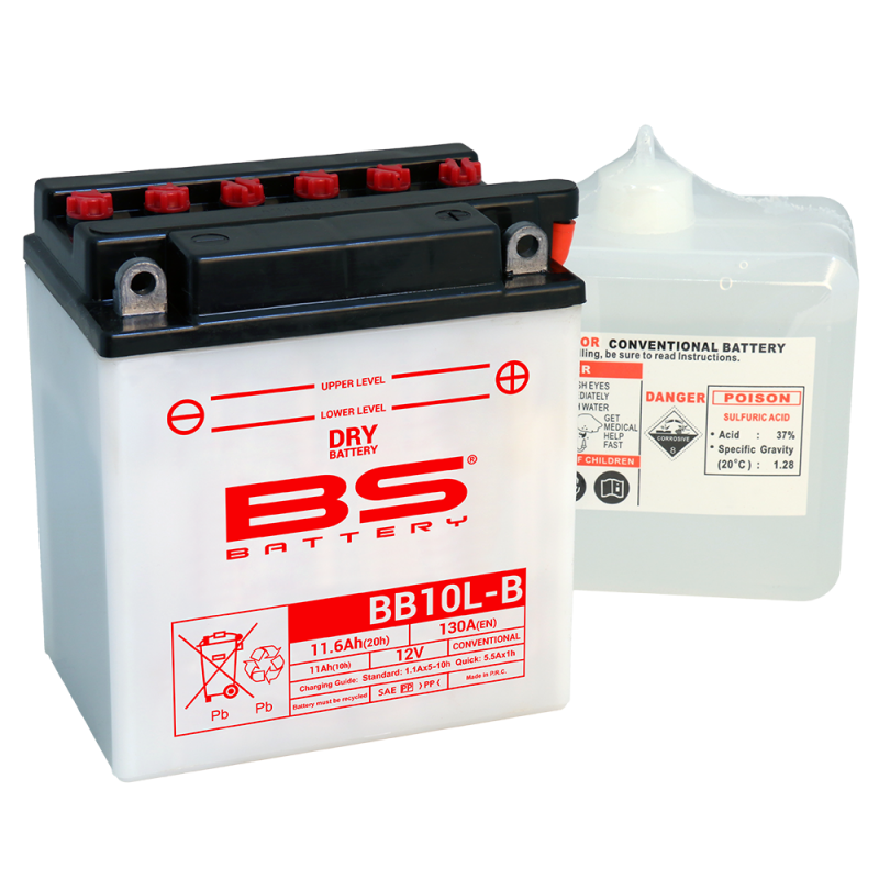 BS BATTERY BATERIA BB10L-B fresh pack 29421