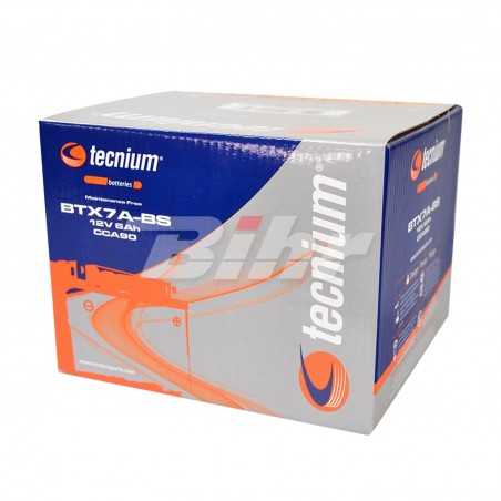 TECNIUM Battery BTX7A-BS of 12V and 6AH without maintenance | Replaces model 4825 Brand 329803