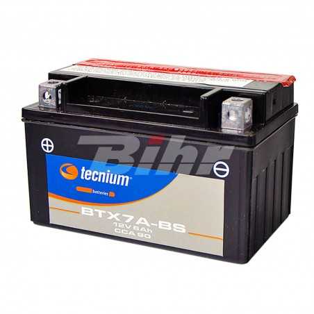 TECNIUM Bateria BTX7A-BS de 12V y 6AH sin mantenimiento | Reemplaza modelo 4825 Marca 329803