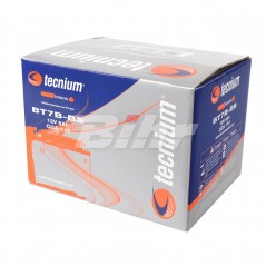 TECNIUM Batería sin mantenimiento BT7B-BS de - Reemplaza YT7B-BS 12V 6.5Ah 329818