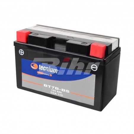 TECNIUM Batería sin mantenimiento BT7B-BS de - Reemplaza YT7B-BS 12V 6.5Ah 329818