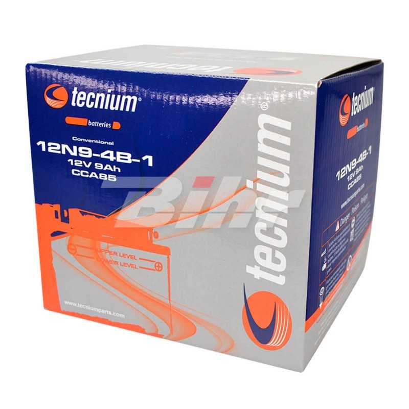 TECNIUM Batería 12N9-4B1 fresh pack (Sustituye 4832) - Con Electrolito 329854