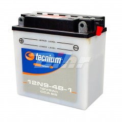 TECNIUM Batería 12N9-4B1 fresh pack (Sustituye 4832) - Con Electrolito 329854