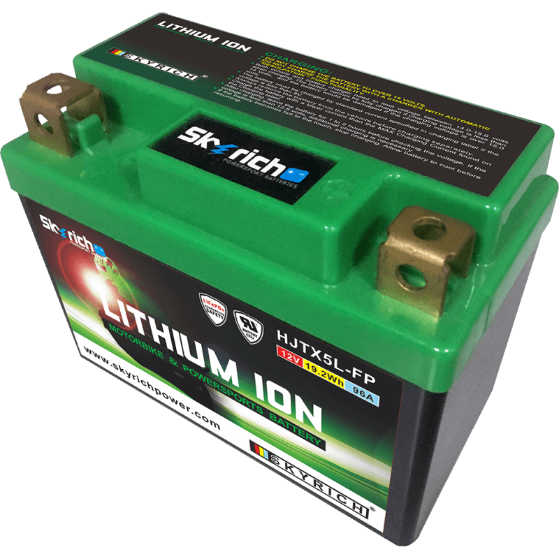 SKYRICH Lithium battery with charge indicator LITX5L 327100