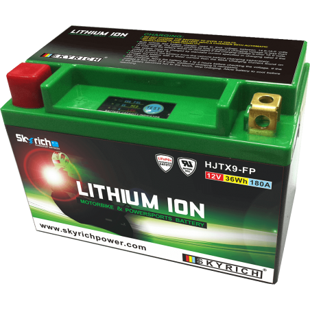 SKYRICH Lithium battery with charge indicator LITX9 327104