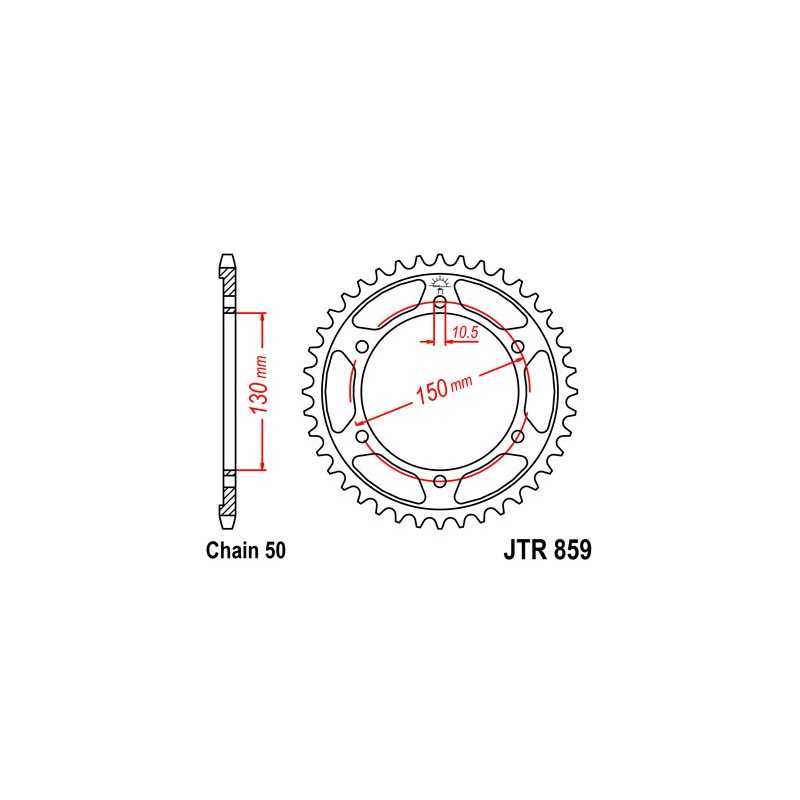 Ring, transmission, rear