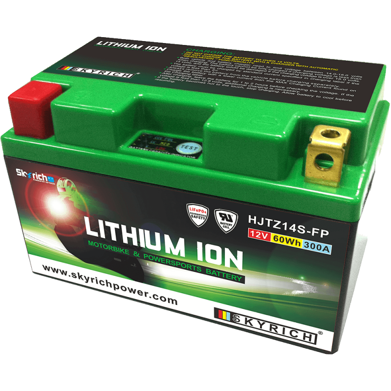 SKYRICH Bateria de litio con indicador carga LITZ14S 327107