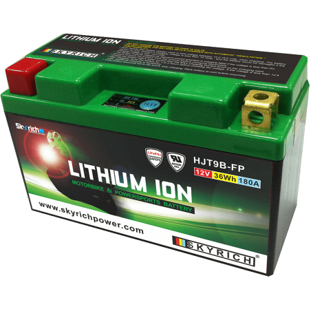 SKYRICH Bateria de litio con indicador carga LIT9B 327111