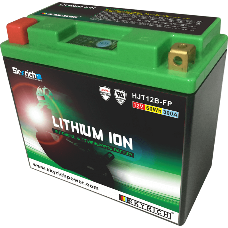 SKYRICH Bateria de litio con indicador carga LIT12B 327112