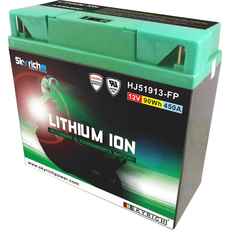 SKYRICH Lithium battery with charge indicator LI51913 327114