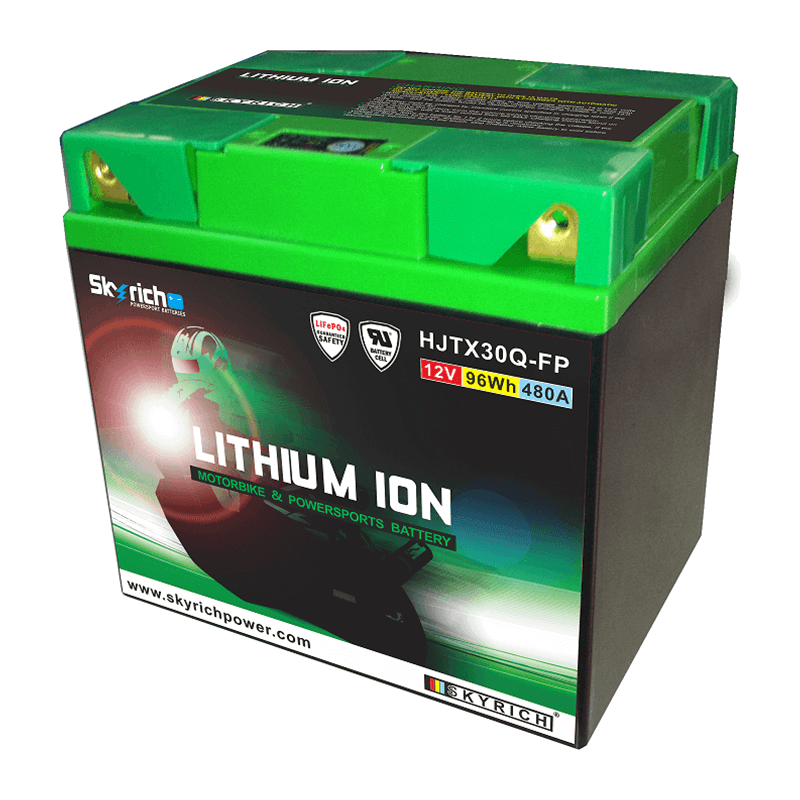 SKYRICH Bateria de litio con indicador carga LITX30Q 327115