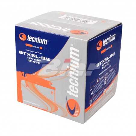TECNIUM Batería BTX5L-BS SIN MANTENIMIENTO para reemplazar YTX5L-BS - Marca 329802