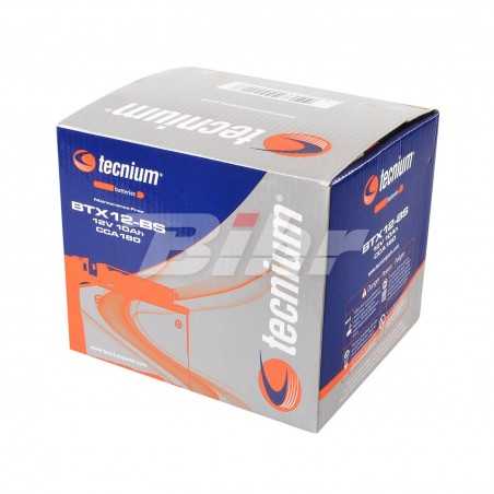 TECNIUM maintenance-free BTX12-BS battery for motorcycles 329796