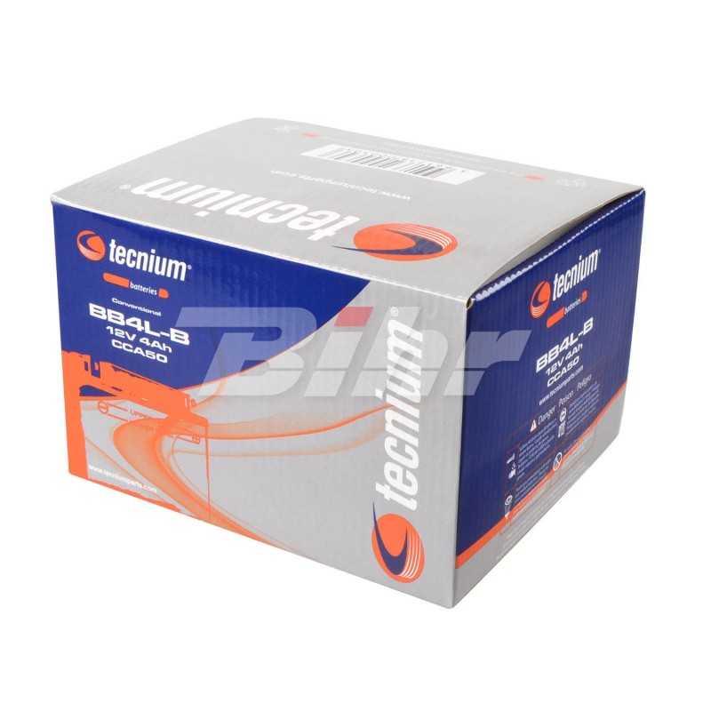 TECNIUM Bateria BB4L-B Fresh Pack de - Reemplaza YB4L-B Con Electrolito 329776