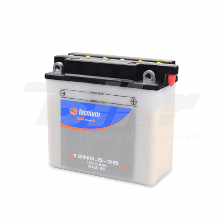 TECNIUM 12N5.5-3B Fresh Pack Battery - Replaces conventional models 329837