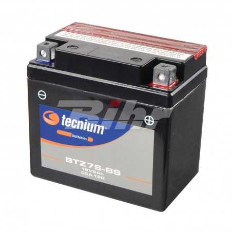 TECNIUM Bateria sin mantenimiento BTZ7S-BS de 12V y 6AH - Reemplaza a YTZ7S-BS Marca 329023