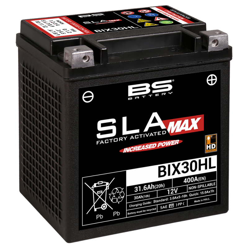 BS BATTERY SLA MAX BIX30HL (FA) 321580