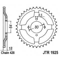 Ring, transmission, rear