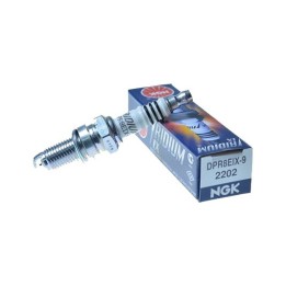 NGK Bujía DPR8EIX-9 Iridio IX para carretera con terminal extraíble DPR8EIX9