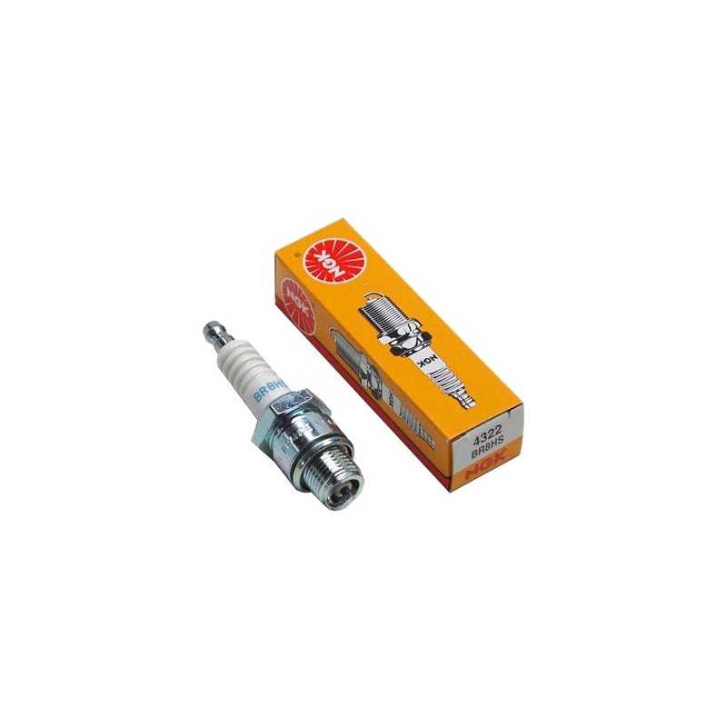 BR8HS spark plug with removable terminal