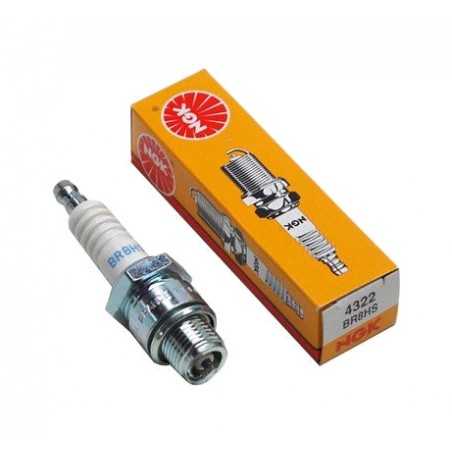 BR8HS spark plug with removable terminal