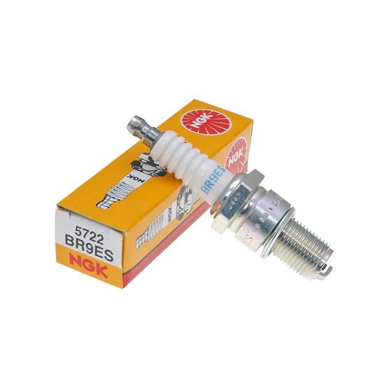 Spark plug with removable terminal BR9ES