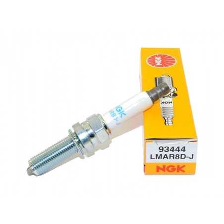 NGK Bujía LMAR8D-J para mayor potencia de chispa y mejor rendimiento del motor LMAR8DJ