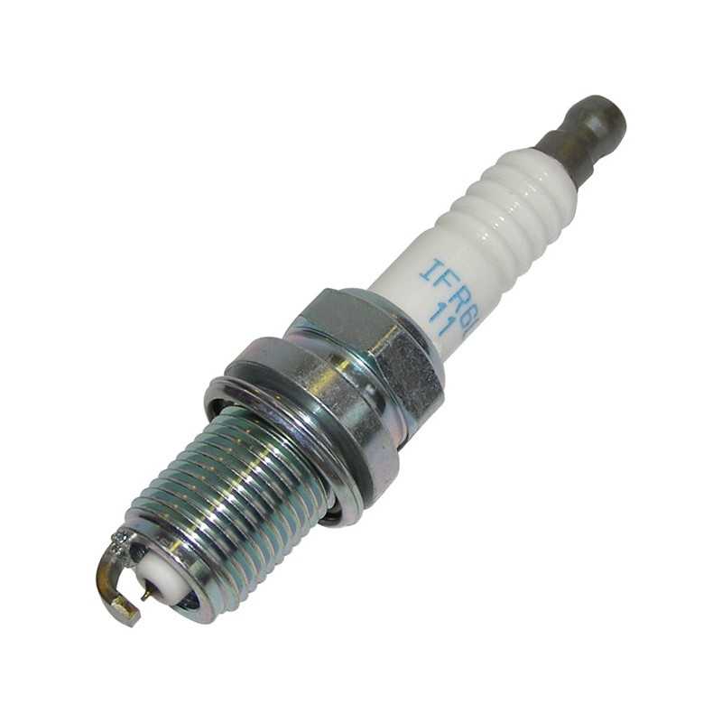 Solid terminal spark plug IFR6L11