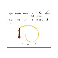 NGK Cable de bujia SY11