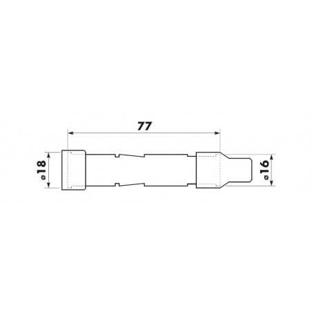 Spark plug pipe SD01F