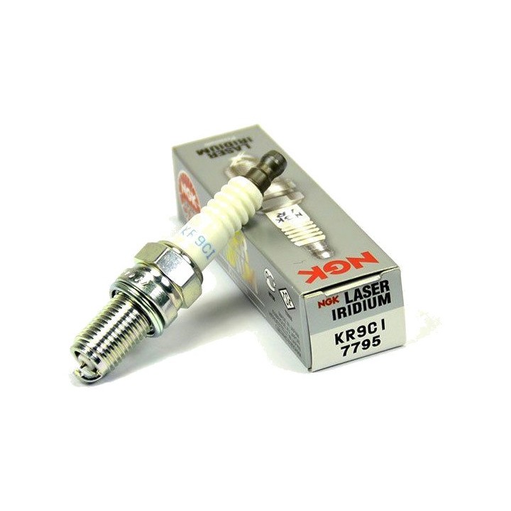 Spark plug with solid terminal  KR9CI